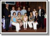 Castlebar Golf Club Presentations 18 Hole Stroke sponsored by Eddie Egan Jewellers Ellison St Castlebar Front L-R: Kathleen Foy 2nd, Antoinette Starkin 4th, Sinead Egan (sponsor), Sarah Byrne 1st, Teresa Reddington Lady captain Back l-R: Val Jennings Mens Captain, Niall Lanigan 1st, Michael OBrien 2nd, Paul Egan (sponsor), Padraic Hurst 3rd, Jackie De Lucia 3rd John Galvin Mens President, Photo  Ken Wright Photography 2007