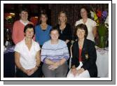 Castlebar Golf Club presentations sponsored by the Upper Crust Bridge St Castlebar , Front L-R: Margaret Tighe (sponsor), Debbie Judge 1st,  Teresa Reddington Lady captain, Back L-R:  Betty Gannon Honorary Secretary, Aoife McHale Category 1, Dervla Molloy Category 2, Antoinette Starkin Category 3.  Photo  Ken Wright Photography 2007. 

