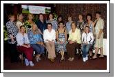 Castlebar Golf Club Lady Presidents Night Presentations Front L-R: Karen Moylette gross, Mary Burke 3rd, Sheila Baines 1st, Margaret Tighe Lady President, Marian Martin 2nd, Sarah Prendergast 4th,. Back L-R: Ann Gallagher 1st beginners scramble, Dympna Smith 1st beginners scramble, Ann Melvin 1st beginners scramble, Kaye Stewart 7th, Christine Gordon 8th, Ger Lyons 6th, Dolores Towey 5th, Teresa Kelly past President, Teresa Reddington Lady Captain, Betty Gannon Ladies Honary Secretary. Photo  Ken Wright Photography 2007. 