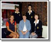 Castlebar Golf Club Presentations 18 Hole Stroke sponsored by James Murtagh Jewellers Castlebar Front L-R: Sarah Byrne 2nd, Una Lydon 1st, Teresa Reddington Lady Captain, Betty Gannon representing Ger Lyons, Margaret Tighe Lady President.
Photo  Ken Wright Photography 2007
