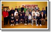 Castlebar Mitchels Bord na nOg presentations held in an Sportlann Front L-R: Keith Egan, Alan Flynn, Luke Ruddy, James Durkan, Stephen Walsh, Patrick Donnelly, Ger Murphy (Chairman Bord na nOg). Middle Row L-R: Jimmy Feeney, Jodie Munnelly, Matt Flynn, Adam Murphy, Jamie Lydon, Kevin Costello, Jake Gannon, Daniel Munnelly, Michael Fahy, Rory Quinn, Martin Coleman, Back L-R: Martin McHugh, Donnacha Barry, Brian Coleman, Brian OMalley, Cathal Roche, Niall Feeney, Ryan Sheridan, Cian Gibbons. Photo  Ken Wright Photography 2008