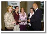 Mayo Sports Partnership 2007 Special Participation Grant Scheme recipients pictured in Breaffy International Sports Hotel, some of the recipients with Charlie Lambert (Co-ordinator Mayo Sports Partnership). L-R: Kate Boyle Parke Community Centre, Vivienne Woods Moy Valley Resources, Mary Meade Culleen Ladies Club, Margaret Kenny Culleen Ladies Club: .Photo  Ken Wright Photography 2007 

