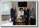 Pictured in Breaffy International Sports Hotel at the launch of their website www.mayosports.ie members of the Mayo Sports Partnership Board. L-R: Charlie Lambert (Co-ordinator Mayo Sports Partnership), Dr. Katie Sweeney CEO County Mayo VEC, Pat Stanton (Chairman Mayo Sports Partnership Board), Tony Cawley. Photo  Ken Wright Photography 2007 