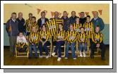 Presentation of tops to Parke / Keelogues  / Crimlin Bord na nOg under 14s from Michael Keaveney Tarmacadam Turlough Front L-R: John Keaveney, Linda Reilly, Olivia Hyland, Rebecca Comer, Sarah Loftus, Lisa Cawley, David Faulkner. Back L-R: Noel Mahon (Selector), Pat McHale (Secretary Bord na nOg), Eoin Mellett, Cian Mahon, Padraic Murphy  (Chairman Bord na nOg), Michael Keaveney (Sponsor), Peter Faulkner (Treasurer Bord na nOg), Cathal Larkin, Paul Burke, Tom Larkin (Selector), Frank Duffy (Chairman Parke GAA), Jimmy Murphy. Photo  Ken Wright Photography 2007  