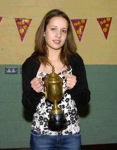 Pictured is Caoimhe Mahon from Parke who won the under 14s Mayo Championship for slow airs at a recent Feis for the second year in succession.  Photo  Ken Wright Photography 2007  