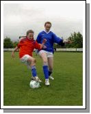 Ribena ToothKind FAI Schools Junior Soccer Competition 2007 held in Manulla Football Grounds.. Claremorris N.S. Mayo v St  Josephs Leitrim   Photo  Ken Wright Photography 2007. 