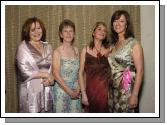 Castlebar Rugby Club Annual Dinner and Presentations held in Breaffy International Sports Hotel L-R: Majella Thornton, Frances ODowd,  Anne Marie Staunton,   Loretta OMalley. Photo  Ken Wright Photography 2007. 