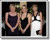 Castlebar Rugby Club Annual Dinner and Presentations held in Breaffy International Sports Hotel L-R: Mary Burke, Breda Gannon, Mary Cunningham.  Photo  Ken Wright Photography 2007. 

