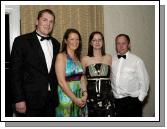 Castlebar Rugby Club Annual Dinner and Presentations held in Breaffy International Sports Hotel L-R: Alec and Zoe Gore, Nicola and Christopher Cusack . Photo  Ken Wright Photography 2007. 

