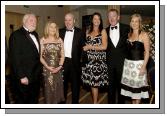 Castlebar Rugby Club Annual Dinner and Presentations held in Breaffy International Sports Hotel L-R: Trevor Ardle (President Castlebar Rugby Club)., Nora OMalley, Jimmy Staunton, Marietta Staunton, Gerry and Kate Casey. Photo  Ken Wright Photography 2007. 