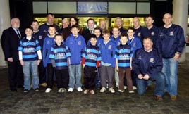 Shaws Department Store sponsors of Castlebar Rugby Clubs Mini Rugby. Click for details from Ken Wright