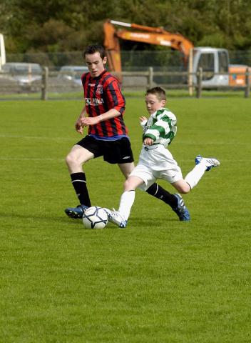 Castlebar Celtic v Westport.  Photo Ken Wright. 