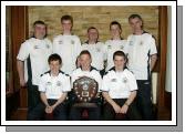 Mayo Schoolboys, Girls and Youths Presentations held in TF Royal Hotel & Theatre
Kennedy Cup Squad Front L-R; Clive Judge, Brian Connolly (Captain), Nigel Naughton. Back L-R: Pat Naughton (Coach), Danny Kirby, Kenneth Gannon (Coach), Cillian OConnor, Liam Loftus (Coach).Photo  Ken Wright Photography 2007. 

