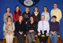 Castlebar Tennis Club's new Committee for 2008. Click photo for details from Ken Wright.