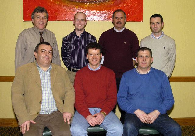 Castlebar Tennis Club Table Quiz held in the Welcome Inn 
3rd place a group of from Mayo County Council Front L-R: Eddie Munnelly, 
Paul Benson, Paul Dolan, Back L-R: John ODonohue (Chairman Castlebar Tennis Club), Michael Heneghan, Noel Burke, Kevin Egan (Mens captain Castlebar Tennis Club). Photo  Ken Wright Photography 2007
