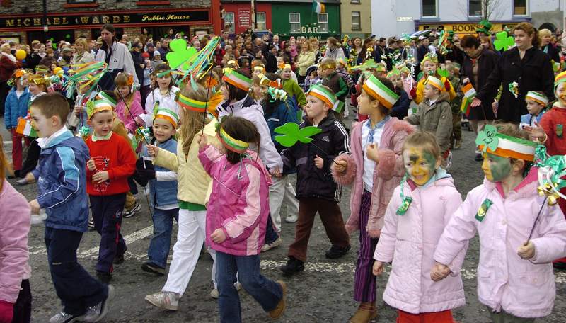 Claremorris St Patricks day 
Photo Ken Wright