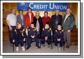 Castlebar Credit Union School Quiz held in Davitt College 
Runners Up Junior Section from Snugboro NS Front L-R: Emily Breslin, Ross Chambers, Matthew Moran, Michael Lally, Back L-R: John OBrien (CU),  Patricia Walsh (CU), Maura Lavelle (CU), Angela Gavin (Teacher), Michael Murray (CU), Paddy Glynn (CU), Jimmy Murphy (CU). Photo  Ken Wright Photography 2007.

