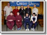 Castlebar Credit Union School Quiz held in Davitt College 
3rd Place Junior Section from Ballyvary NS Front L-R: Liam Higgins, Eoin Higgins, Robert Comer, Matt Kelly Back L-R: John Walsh (CU), Michael Murray (CU), Carmel Heaney (Teacher), Paddy Glynn (CU), John OBrien (CU). Photo  Ken Wright Photography 2007.
