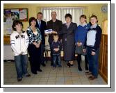 Pictured in Castlebar Credit Union Offices are the winners of the Holiday Voucher in the Members Spring Draw L-R: Paul Sammon, Beatrice Sammon, Fergus Kilkelly (Kilkelly Travel Ellison St Castlebar), David Sammon, Martin Sammon, Marie Lynch (Credit Union), Louise Sammon, Sean Sammon  Photo  KWP Studio 094. 



