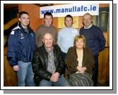 Pictured in Flukeys Bar Belcarra Manulla Football Club Lotto Organising Committee Front L-R: John Lavelle (Chairman), Denise Walsh, Back L-R: John Hennelly (PRO), Joe King (Secretary), Damien Joyce, Tommy Rumley Registrar  Photo  Ken Wright Photography 2007. 