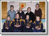 Pictured in Davitt College Castlebar at the Pioneers Table Quiz Winners Snugboro A Team Front L-R: Eilish Moran, Casey Heston, Jack Walsh, Gareth Dunne. Back L-R: Phyllis Neary (Regional Secretary), Angela Gavin (teacher), Teresa Murphy (Regional Treasurer), Mary Neary (President).  Photo  Ken Wright Photography 2008. 