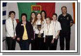 Buaiteoir - Ceol UirlisePictured in Breaffy GAA Clubhouse at the Mayo GAA Scr na bPist FinalsWinners from SN Craggagh L-R: Aingeal U Mhaicn, Grinne U Cheallaigh, Eadaoin N Mhaicn, Amy OBrien, Sarah Costello, Amy Gill, Jamie Conroy, Gearid De Brca. Photo  Ken Wright Photography 2007.       