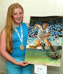 Gold Medal Winner in Art in Mosney Community Games 2003