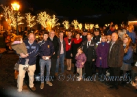  official turning on of the Castlebar newly Extended Festive lighting on the Mall Castlebar. Photo: © Michael Donnelly