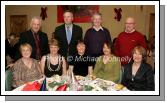 Pictured at the FAS staff Castlebar, Christmas Party night in the Welcome Inn Hotel Castlebar, front from left: Sheila Cawley, Geraldine Heneghan,  Marcella Fitzpatrick, Sheila Clarke and Mary Shevlin; At back Michael Heneghan, Sean Clarke, Tony Cawley,  and John Shevlin.
Photo:  Michael Donnelly
