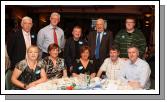 Pictured at the Welcome Inn Hotel Staff Party "Blast from the Past" At back from left:Noel O'Malley, Anthony Baynes, Eddie McNulty, Anthony McHugh, Thomas McHugh; Front; Mary Rose McNulty, Mary O'Malley, Gay Fahey, Liam Fahey, and Fr. Delcan Carroll. 
