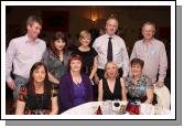 Pictured at the Welcome Inn Hotel Staff Party "Blast from the Past" At back from left:  Noel Scriney & Partner, Theres  and George Moran, John Moran; Front; Denise Ralph, Margaret McTigue, Catherine Ludden, Bernie Douglas. Photo:  Michael Donnelly