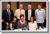 Pictured at the Welcome Inn Hotel Staff Party "Blast from the Past" At back from left: Michael Moran, Martin Moran, Joe O'Dea, and Frank Walsh; Front; Pauline Moran, Breda Moran, Edel Moran. Photo:  Michael Donnelly

