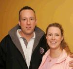 Seamus and Sara Lally Tourmakeady, pictured at the Des Bishop show in the TF Royal Theatre Castlebar.  Photo: Michael Donnelly.