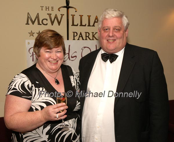 Jacqueline and Noel Heneghan Ballinrobe pictured at The Friends of CF "Black Tie Ball" in the McWilliam Park Hotel, Claremorris. Photo:  Michael Donnelly