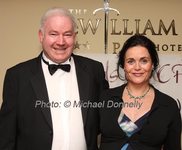 Pat and Maeve Walsh, Castlebar, pictured at The Friends of CF "Black Tie Ball" in the McWilliam Park Hotel, Claremorris.Photo: � Michael Donnelly