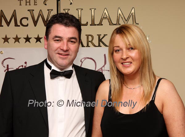 Kevin and Cathy Kelly, Breaffy, Castlebar, pictured at The Friends of CF "Black Tie Ball" in the McWilliam Park Hotel, Claremorris.Photo: � Michael Donnelly