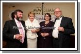 Peter Reilly, Shrule, and Mary Molloy, Shrule pictured with Margaret Sheridan and John Murphy, Glencorrib at The Friends of CF "Black Tie Ball" in the McWilliam Park Hotel, Claremorris. Photo: � Michael Donnelly