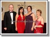 pictured at The Friends of CF "Black Tie Ball" in the McWilliam Park Hotel, Claremorris, from left: Dr Michael O�Neill, Consultant Paediatrician, Gr�inne Seoige, (Special Guest); Lorna O�Connor, CF Nurse, and Marie Fraser