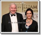 Pat and Maeve Walsh, Castlebar, pictured at The Friends of CF "Black Tie Ball" in the McWilliam Park Hotel, Claremorris.Photo:  Michael Donnelly
