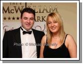 Kevin and Cathy Kelly, Breaffy, Castlebar, pictured at The Friends of CF "Black Tie Ball" in the McWilliam Park Hotel, Claremorris.Photo:  Michael Donnelly