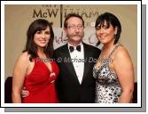 Pictured at The Friends of CF "Black Tie Ball" in the McWilliam Park Hotel, Claremorris, from left: Gr�inne Seoige, (Special Guest)  Brendan Canway Dublin and Martina Jennings, co-founder of Friends of Cystic Fibrosis.Photo: � Michael Donnelly