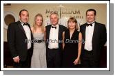 Pictured at The Friends of CF "Black Tie Ball" in the McWilliam Park Hotel, Claremorris, from left: Michael Conroy, Hollymount; Linda McGrath Cong; Tom and Margaret Doherty Kilmaine and Kevin Connelly, Holymount.Photo: � Michael Donnelly