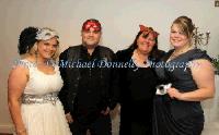 Westport group pictured  at The Masquerade Ball in the Royal Theatre Castlebar in aid of the Irish Cancer Society and Officially Sponsored by Tia Maria, from left Angela Reily, Tony and Gaynor Locke, and Donna Gavin. Photo: © Michael Donnelly Photography