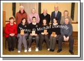 Ballinrobe Community School were runners up in the Mayo Mental Health Public Speaking project held in the Failte Suite, Welcome In Hotel, included in photo front from left:  Kathleen McHale Secretary Mayo Mental Health Association; Bronagh Colton, Daniel Hession, Rachel Doran  and Sarah Rowlands;and Mark Flynn, Tutor; At back members of Mayo Mental Health Association; Martin Vahey,r; Kathleen Brawn, Mickey Berry, Peter Glynn, AIB Castlebar, (Sponsors) and Nellie Egan. Photo:  Michael Donnelly
