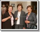 Pictured at  the informal dinner of Muintir Maigheo Galway and Dublin in Pontoon Bridge Hotel, Pontoon, from left: Ann Geary, Pontoon Bridge Hotel; Teresa Downes and Kitty McManamon, Mayo Association Galway. Photo:  Michael Donnelly  
