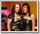 Claire Conneely and Rachel Browne, Headford pictured at "The National Youth Awards 2007" hosted by the No Name! Club in the TF Royal Theatre Castlebar