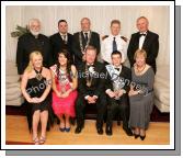 Judges and Guests pictured at the "The National Youth Awards 2007" which were held in the TF Royal Theatre Castlebar, front from left: Nikki Hayes, Compere; Laura O'Sullivan, Celbridge Co Kildare winner of the Hostess of the Year 2007; Anthony McCormack, National Chairman No Name Club; Patrick Burke, Claremorris, winner of the Host of the Year at the final of "The National Youth Awards 2007" and Liz Howard, Judge at back: Fr Micheal McGreil, Peter Fay, Judge; Eugene McCormack, Castlebar Town Council;  Supt Paul Moran, Tipperary (originally from Newport Co Mayo), and Chief Supt Tony McNamara. Photo:  Michael Donnelly