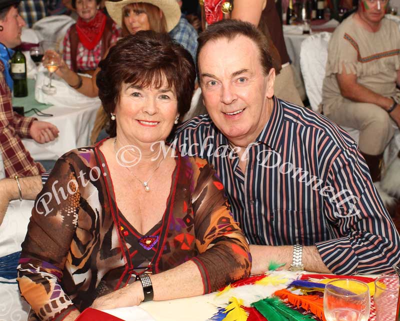 Maisie Cunningham Salthill and Jack Cunningham, District Governor Nominee, Rotary International (Ireland) at the Castlebar Rotary President's Wild West Party night 2010 (Caroline Costello)  in  Breaffy House Resort, Castlebar. Photo: © Michael Donnelly