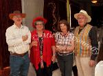 Pictured at the Castlebar Rotary President's  (Caroline Costello) "Wild West Party night" 2010  in  Breaffy House Resort, Castlebar, from left: Joseph Martin, President  Sligo Rotary Club; Paula Gilvarry, Sligo; Andrea Martin and Damien Brennan, Sligo. Photo: © Michael Donnelly