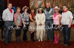  Pictured at the Castlebar Rotary President's  (Caroline Costello) "Wild West Party night" 2010  in  Breaffy House Resort, Castlebar, from left: Fred Flynn, Vice President Elect, Castlebar Rotary; Kathleen Mulroy, Fiona Byrnes, Yvonne Kilcullen; Caroline Costello, President;  John Horkan, Vivienne Kyne and Myles Gilvarry, incoming President Castlebar Rotary. Photo: © Michael Donnelly